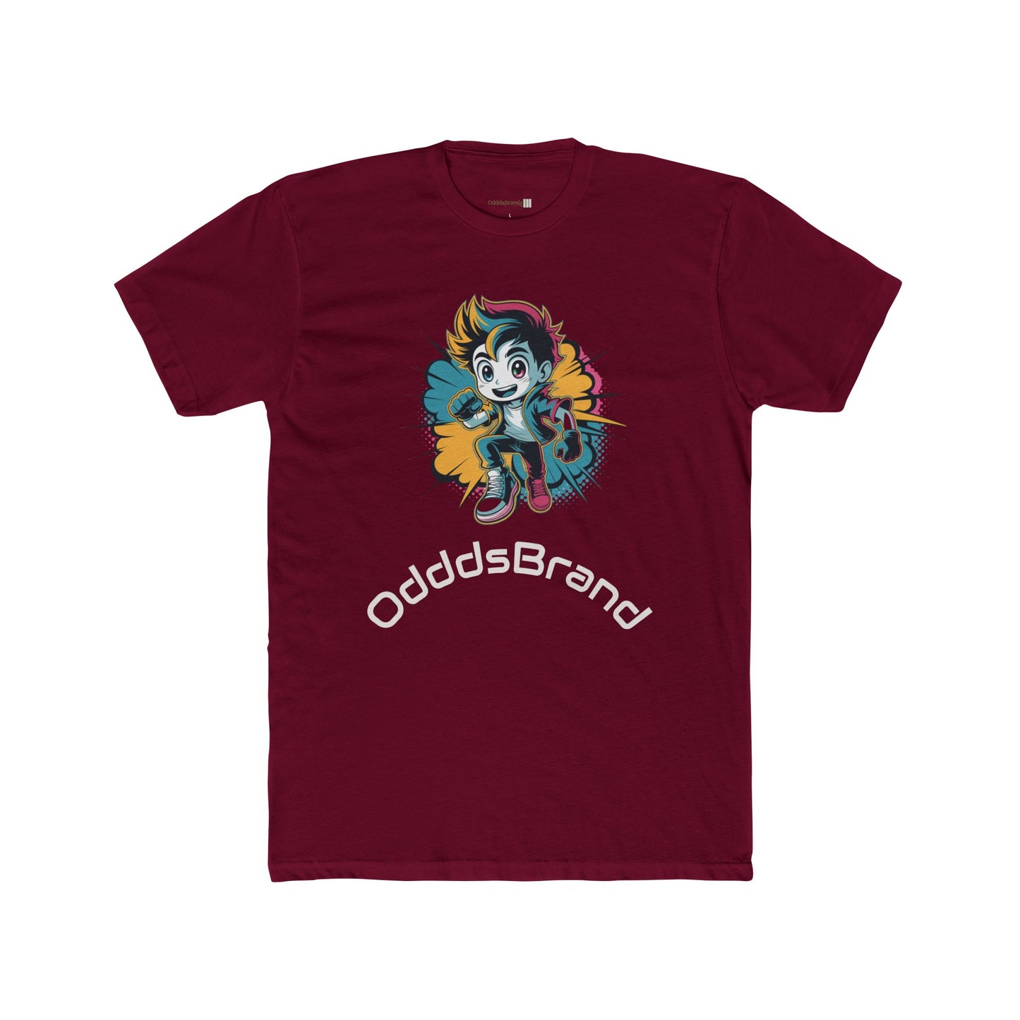 Colorful Graphic Unisex Cotton Crew Tee