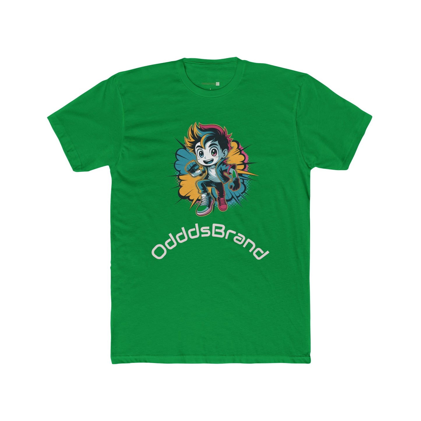Colorful Graphic Unisex Cotton Crew Tee