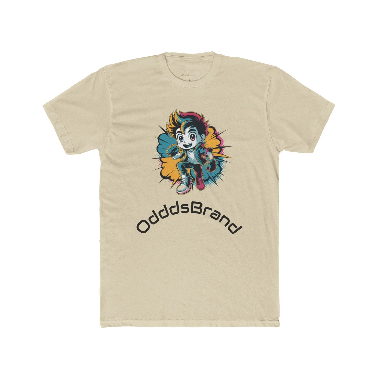 Colorful Graphic Unisex Cotton Crew Tee