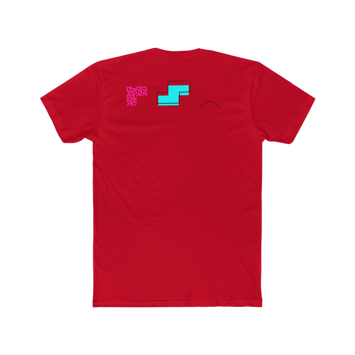 Colorful Graphic Unisex Cotton Crew Tee