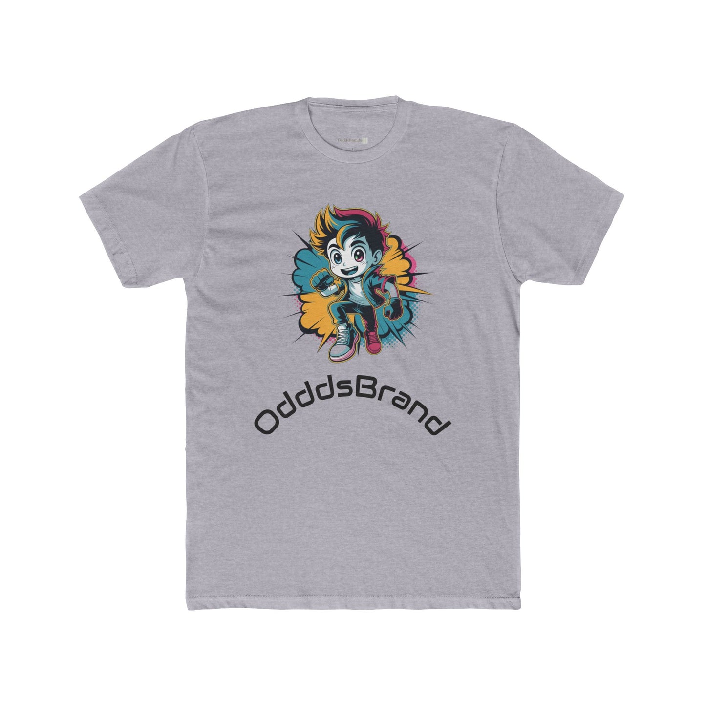 Colorful Graphic Unisex Cotton Crew Tee