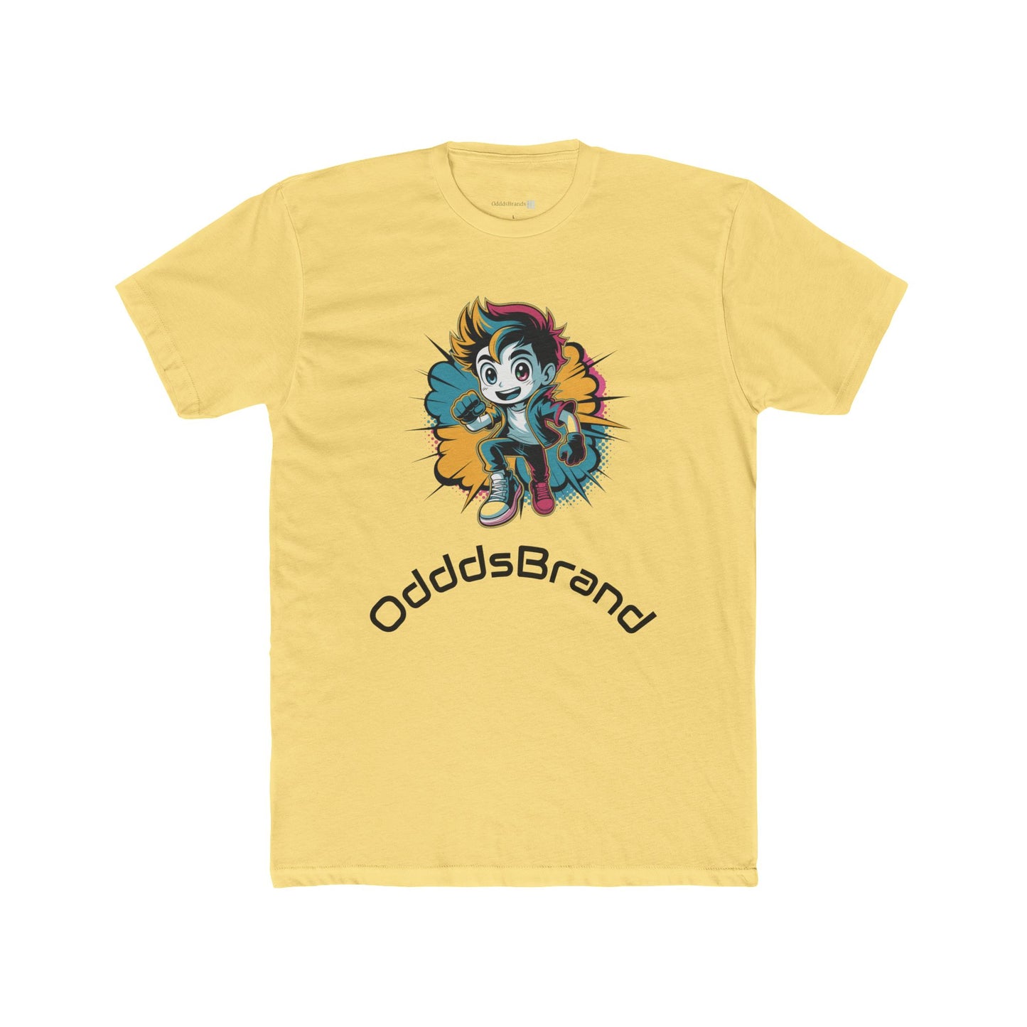 Colorful Graphic Unisex Cotton Crew Tee