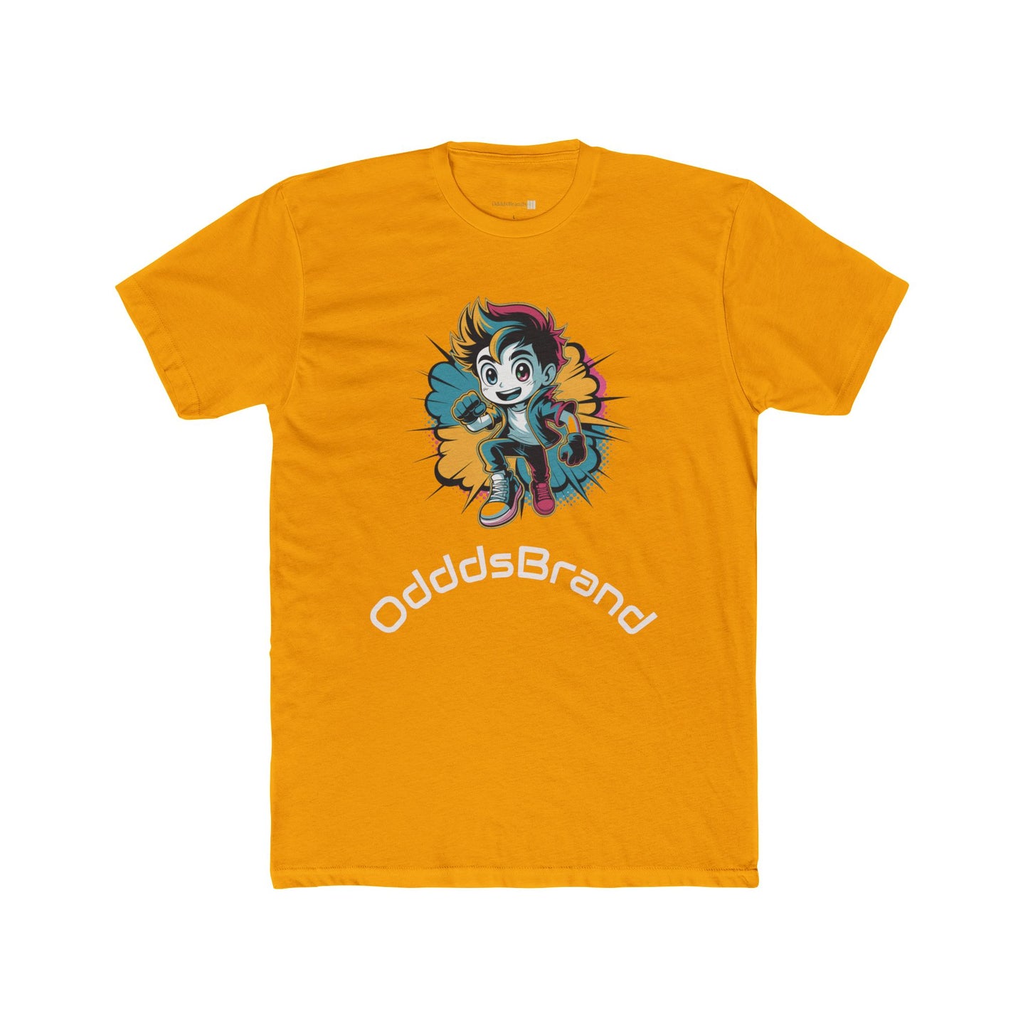 Colorful Graphic Unisex Cotton Crew Tee