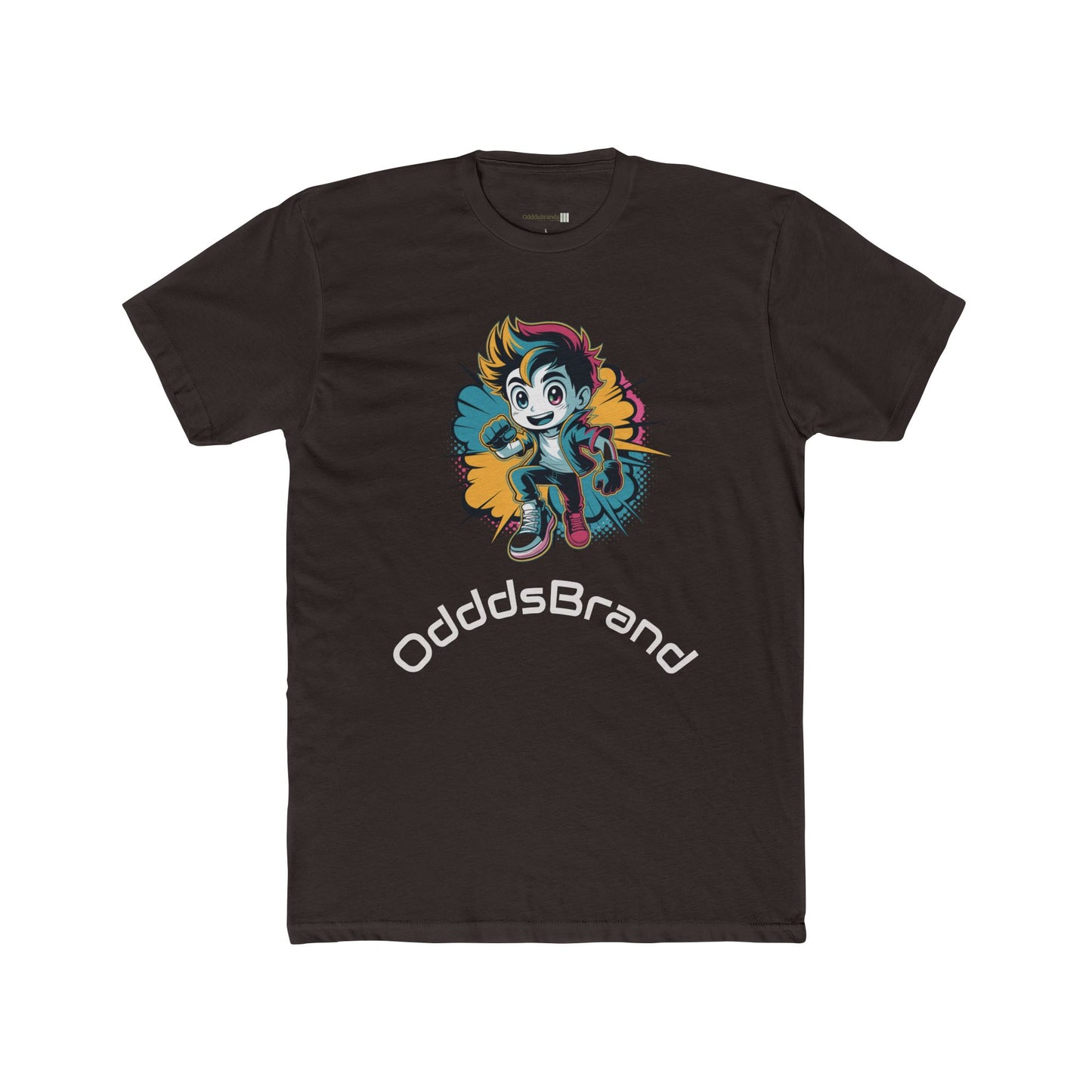 Colorful Graphic Unisex Cotton Crew Tee