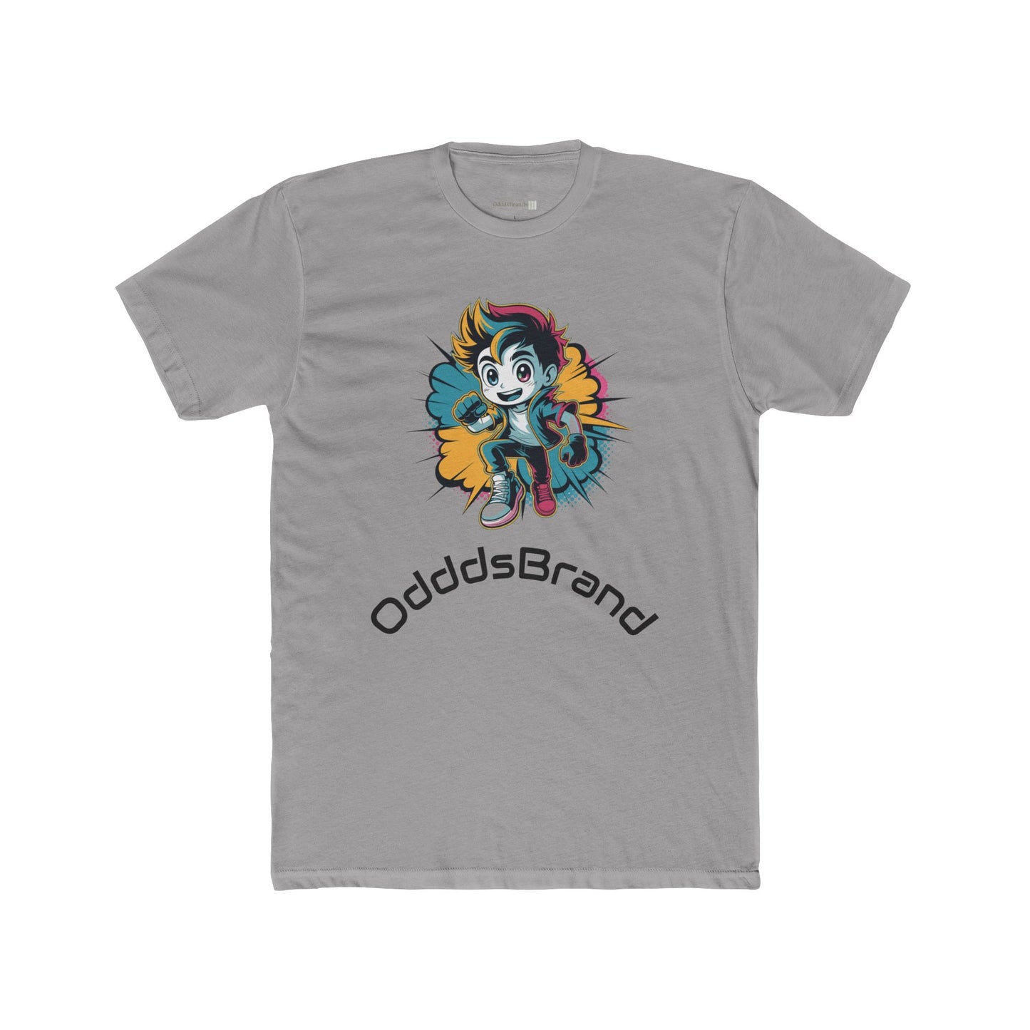 Colorful Graphic Unisex Cotton Crew Tee