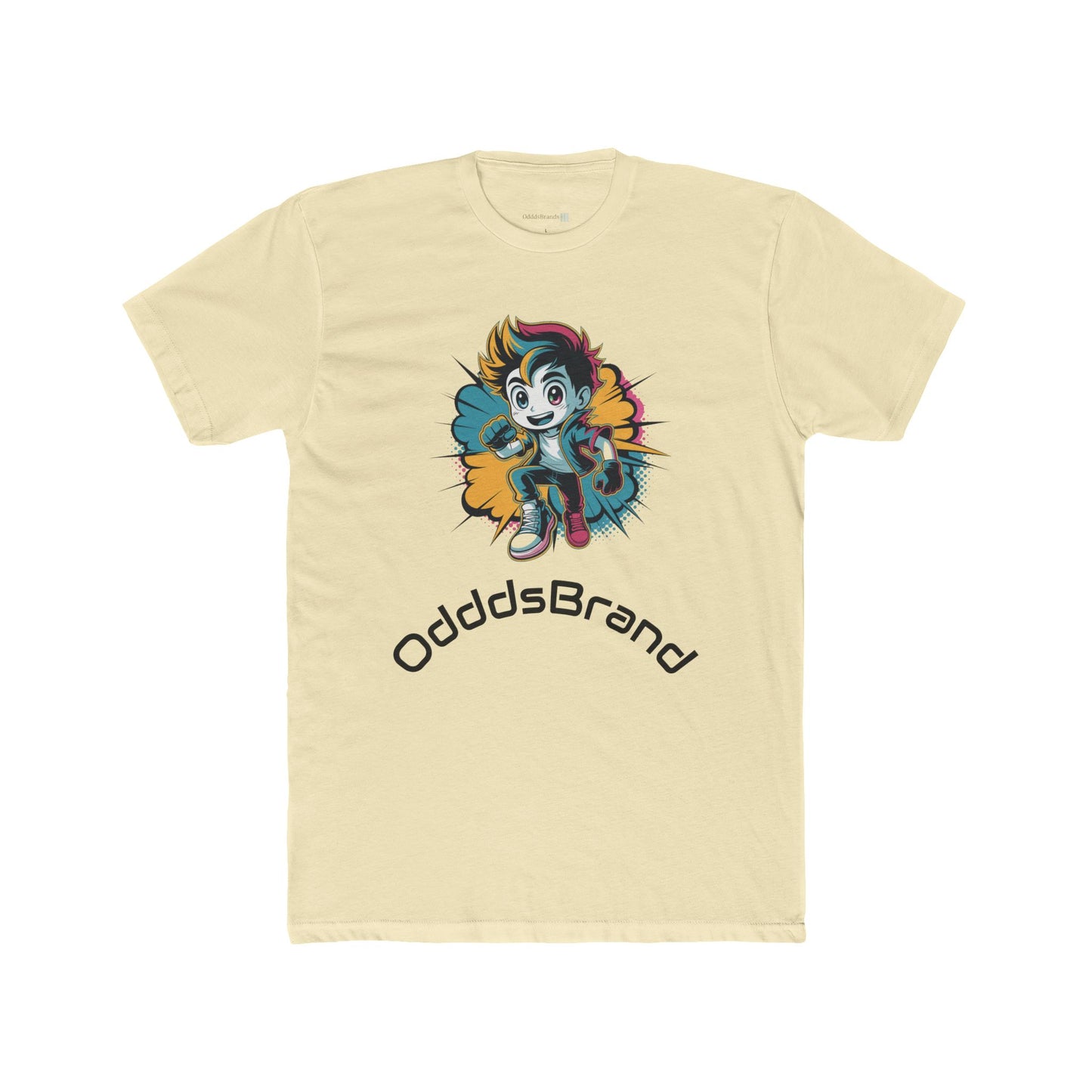 Colorful Graphic Unisex Cotton Crew Tee