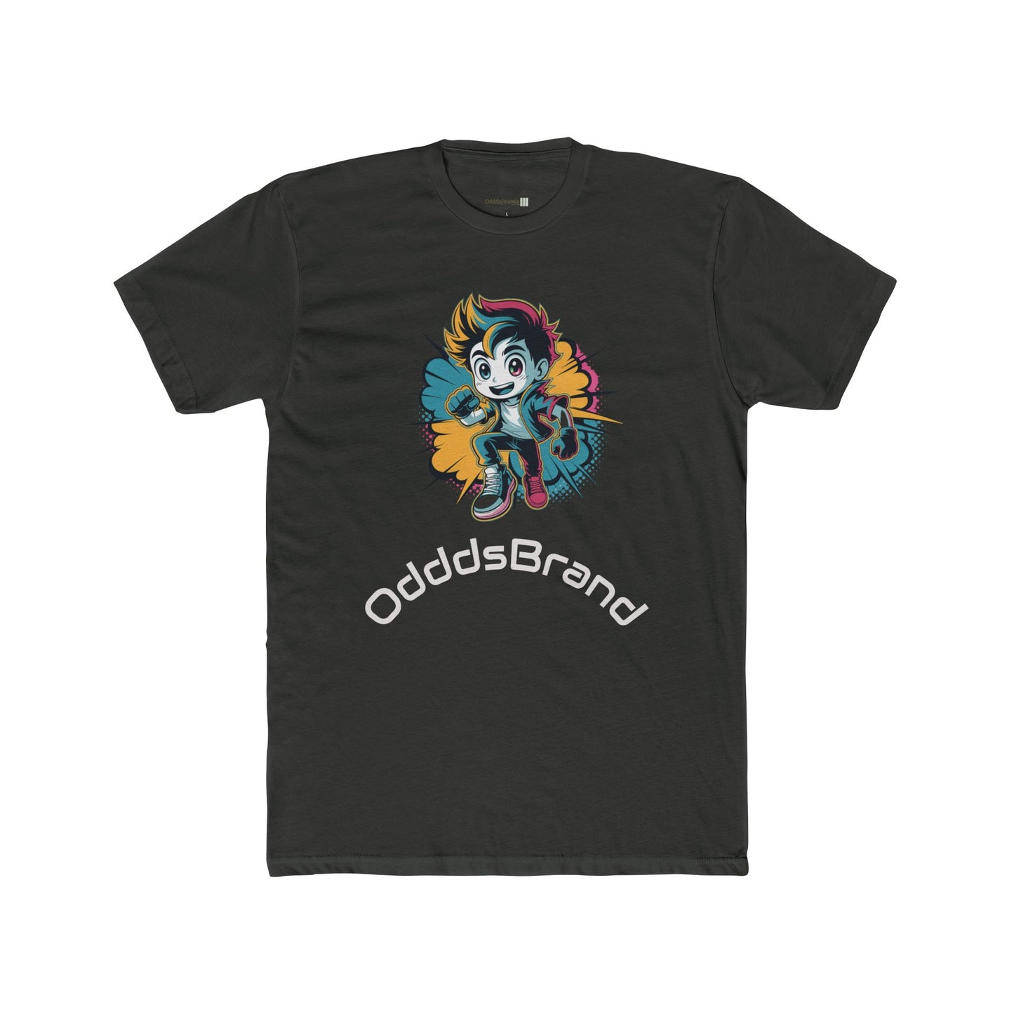 Colorful Graphic Unisex Cotton Crew Tee