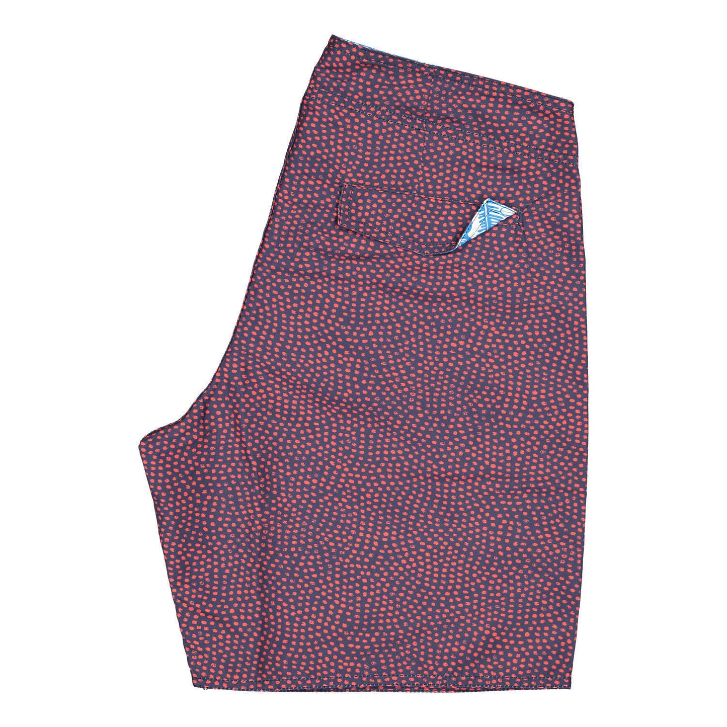 GOLORITZE Beach Shorts | Navy, Red